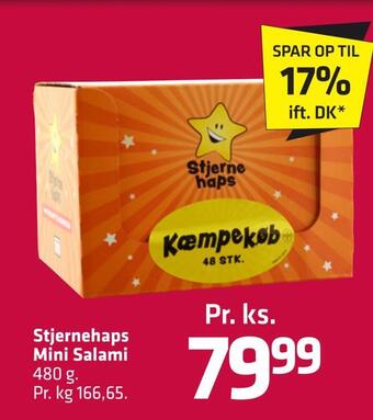 Stjernehaps mini salami