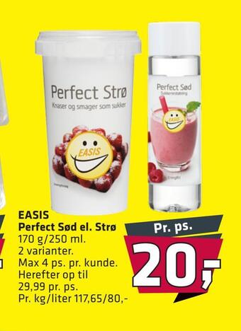 Fleggaard Easis perfect sød el. strø tilbud