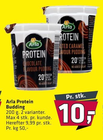 Fleggaard Arla protein budding tilbud