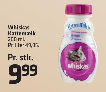 Fleggaard Whiskas kattemælk tilbud