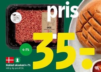 Coop 365 Hakket oksekød 4-7% tilbud