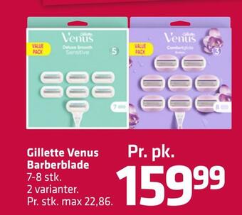 Fleggaard Gillette venus barberblade tilbud
