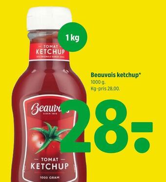 Coop 365 Beauvais ketchup* tilbud