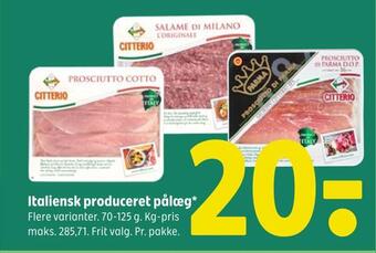 Coop 365 Italiensk produceret pålæg tilbud