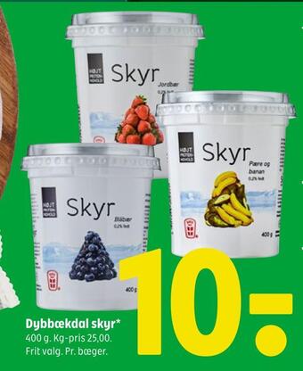 Coop 365 Dybbækdal skyr tilbud