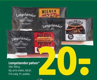Langelænder pølser