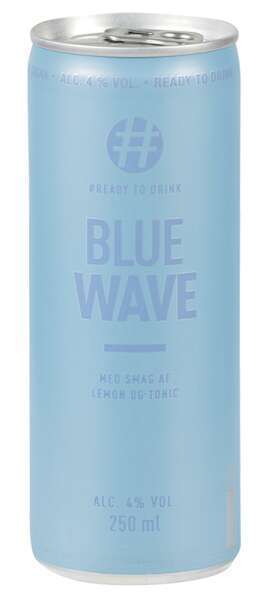 Rema 1000 Blue wave 4%, 25 cl tilbud