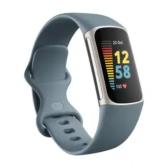 Power Fitbit charge 5 platinum/steel blue tilbud
