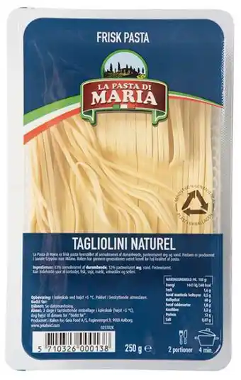 REMA 1000 Tagliolini naturel, 250 g tilbud