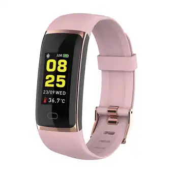 Triacle 112 aktivitetstracker hr + kropstemperatur lyserød