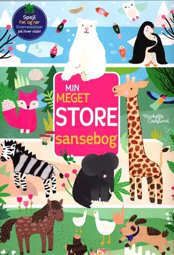 Min meget store sansebog 1 - af michelle carlslund, forlaget auzou
