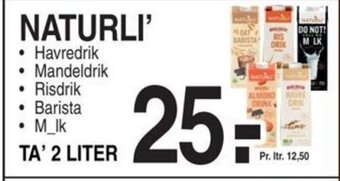 ABC Lavpris NATURLI' tilbud