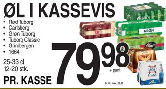 ABC Lavpris ØL I KASSEVIS tilbud
