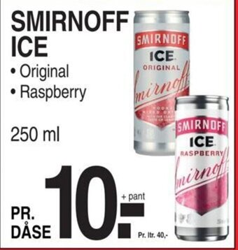 ABC Lavpris SMIRNOFF ICE tilbud