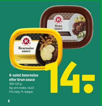 Coop 365 K-salat sauce flydende tilbud