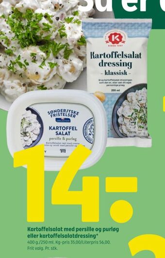 Coop 365 K-salat dressing tilbud