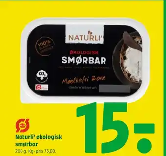Coop 365 Naturli' smørbar tilbud