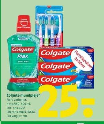 Coop 365 Colgate tandpasta tilbud