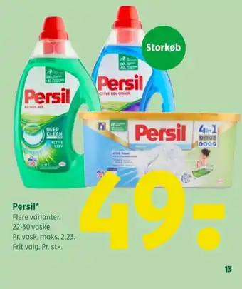 Coop 365 Persil vaskemiddel-tabs tilbud