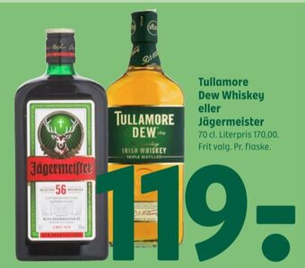 Coop 365 Tullamore dew whisky tilbud