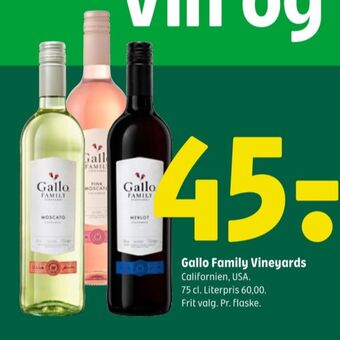 Coop 365 Ukendt californisk rødvin tilbud