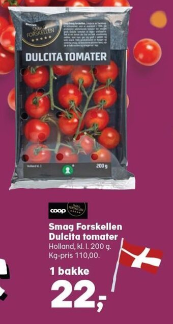 Kvickly Smag Forskellen Dulcita tomater tilbud