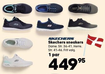 Kvickly Skechers sneakers tilbud