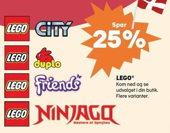 Kvickly LEGO tilbud