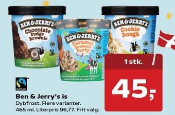 Kvickly Ben & Jerry's is tilbud