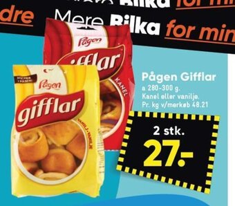 Bilka Pågen Gifflar tilbud