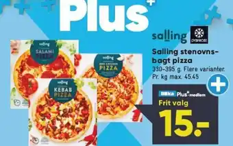 Bilka Salling stenovns- bagt pizza tilbud
