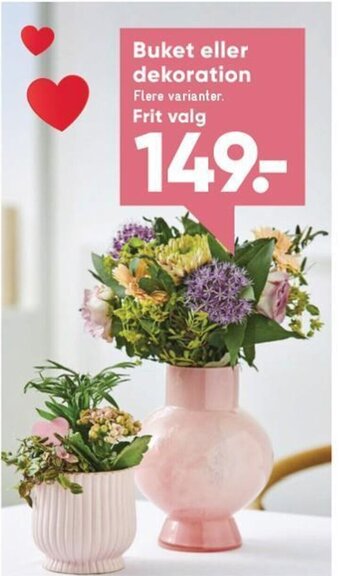 Buket eller dekoration