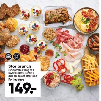 Bilka Stor brunch tilbud