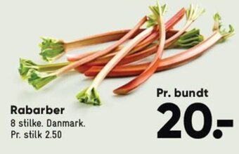Bilka Rabarber tilbud