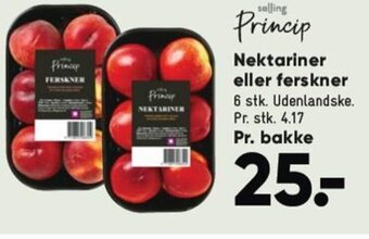 Nektariner eller ferskner