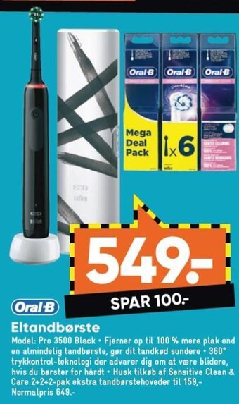Bilka Eltandbørste tilbud