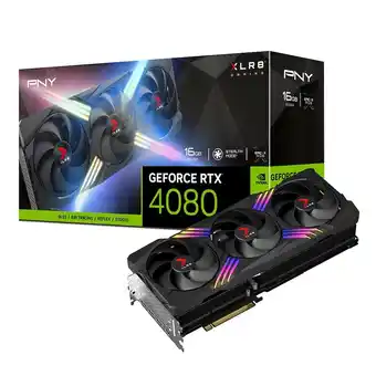 Elgiganten Pny geforce rtx® 4080 16gb xlr8 gaming verto epic-x rgb triple fan graphics card tilbud