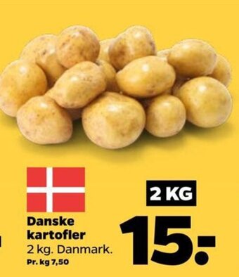 Netto Danske kartofler tilbud