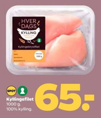 Netto Kyllingefilet tilbud