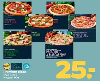 Netto Premieur pizza 350-430 g tilbud