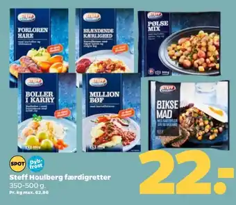 Netto Steff Houlberg færdigretter 350-500 g. tilbud