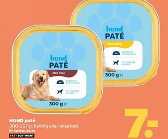 Netto HUND paté tilbud
