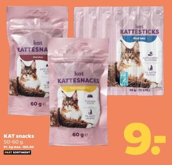 Netto KAT snacks 50-60 g. tilbud