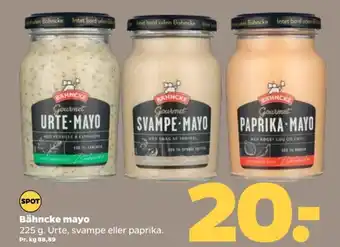 Netto Bähncke mayo 225 g. tilbud