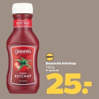 Netto Beauvais ketchup 725 g tilbud