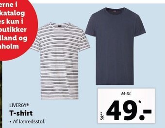 Lidl T-shirt tilbud