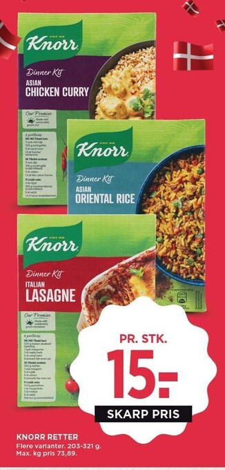 MENY Knorr retter tilbud