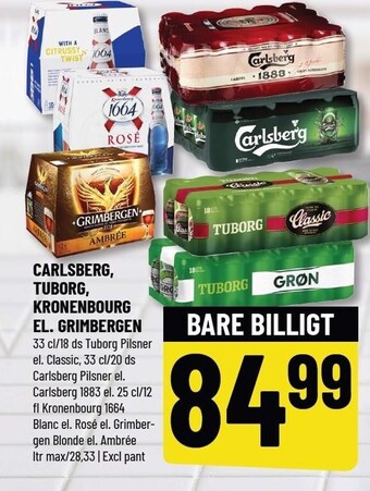 Løvbjerg Carlsberg, tuborg, kronenbourg el. grimbergen tilbud