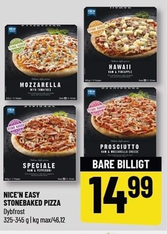 Løvbjerg Nice'n easy stonebaked pizza tilbud
