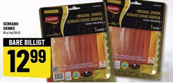 Serrano skinke